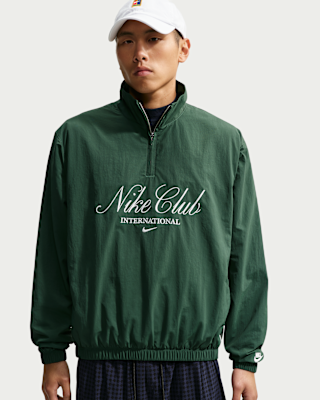 Nike Sportswear Club Men's 1/2 Zip Jacket. Nike ID